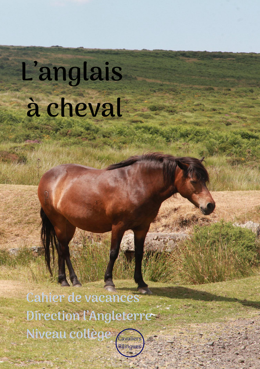 Direction l'Angleterre - Cahier de vacances anglais-équitation